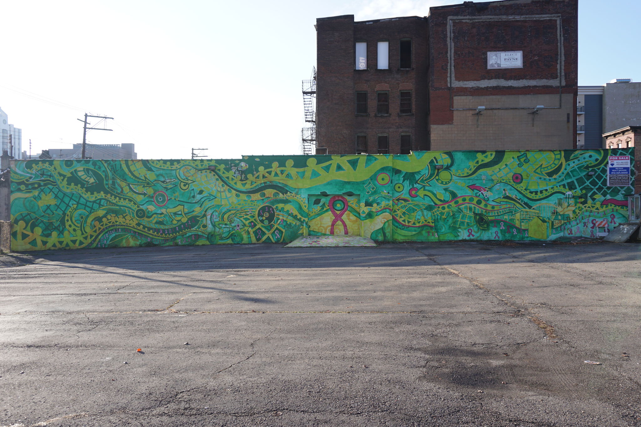 MLK Community Mural Project&mdash;Miltenberger Street Parking Lot Mural