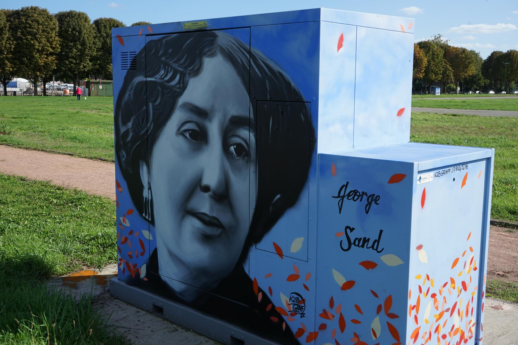 K2B Graff—George Sand - série de femmes illustres