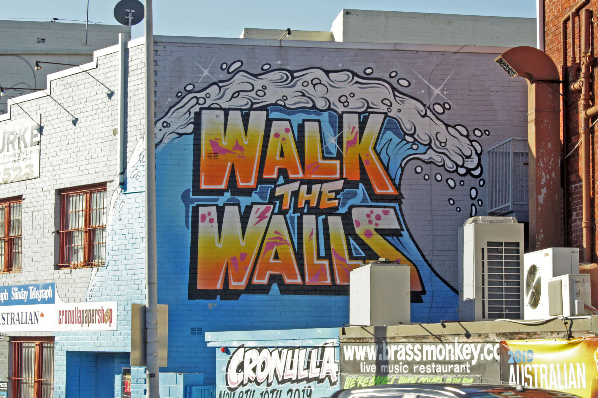 Phibs, PUDL&mdash;Walk the Walls Cronulla