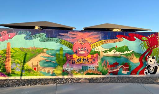 Gilbert Sister Cities Friendship Garden Mural