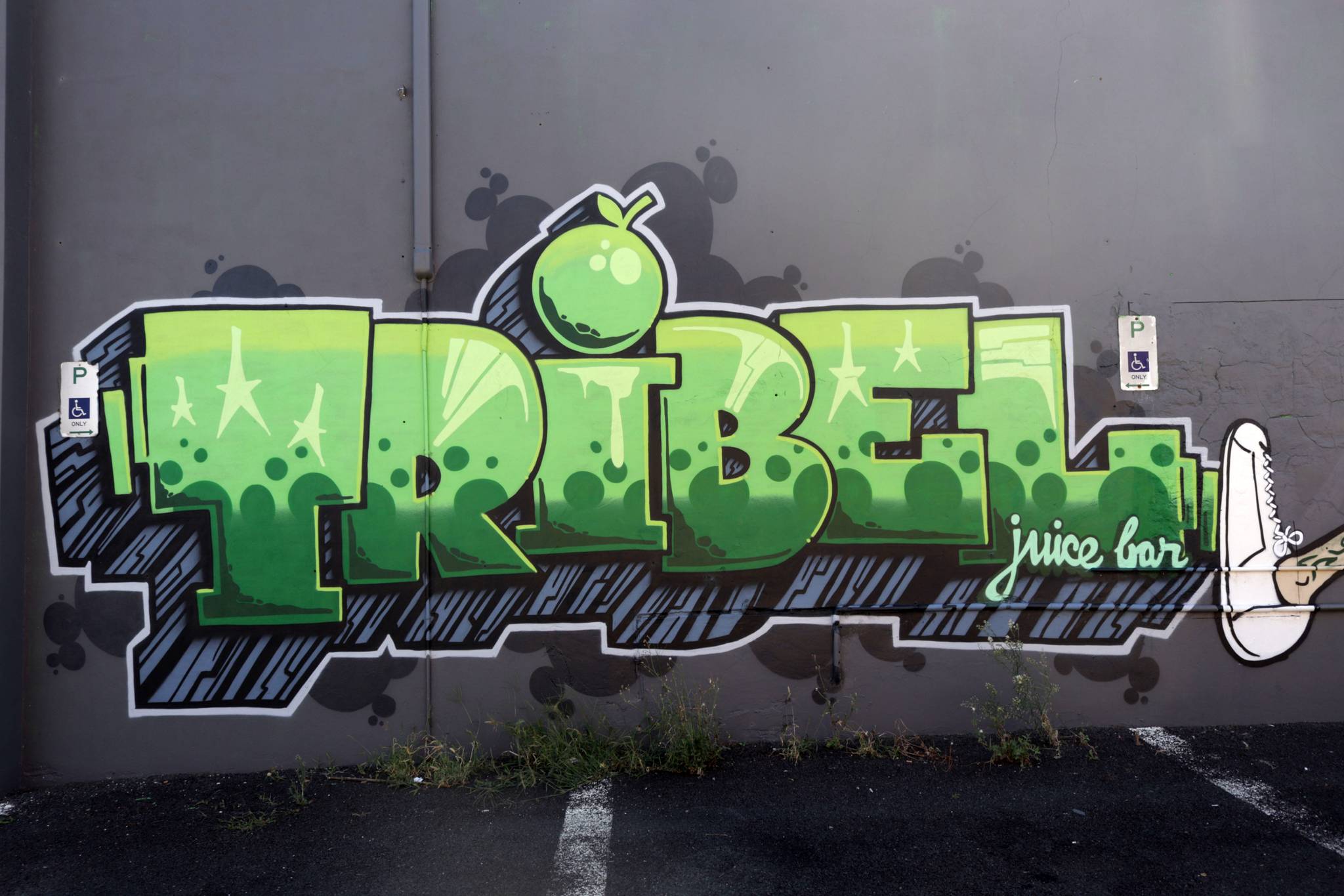 EddieMoArt&mdash;Tribel Juice Bar