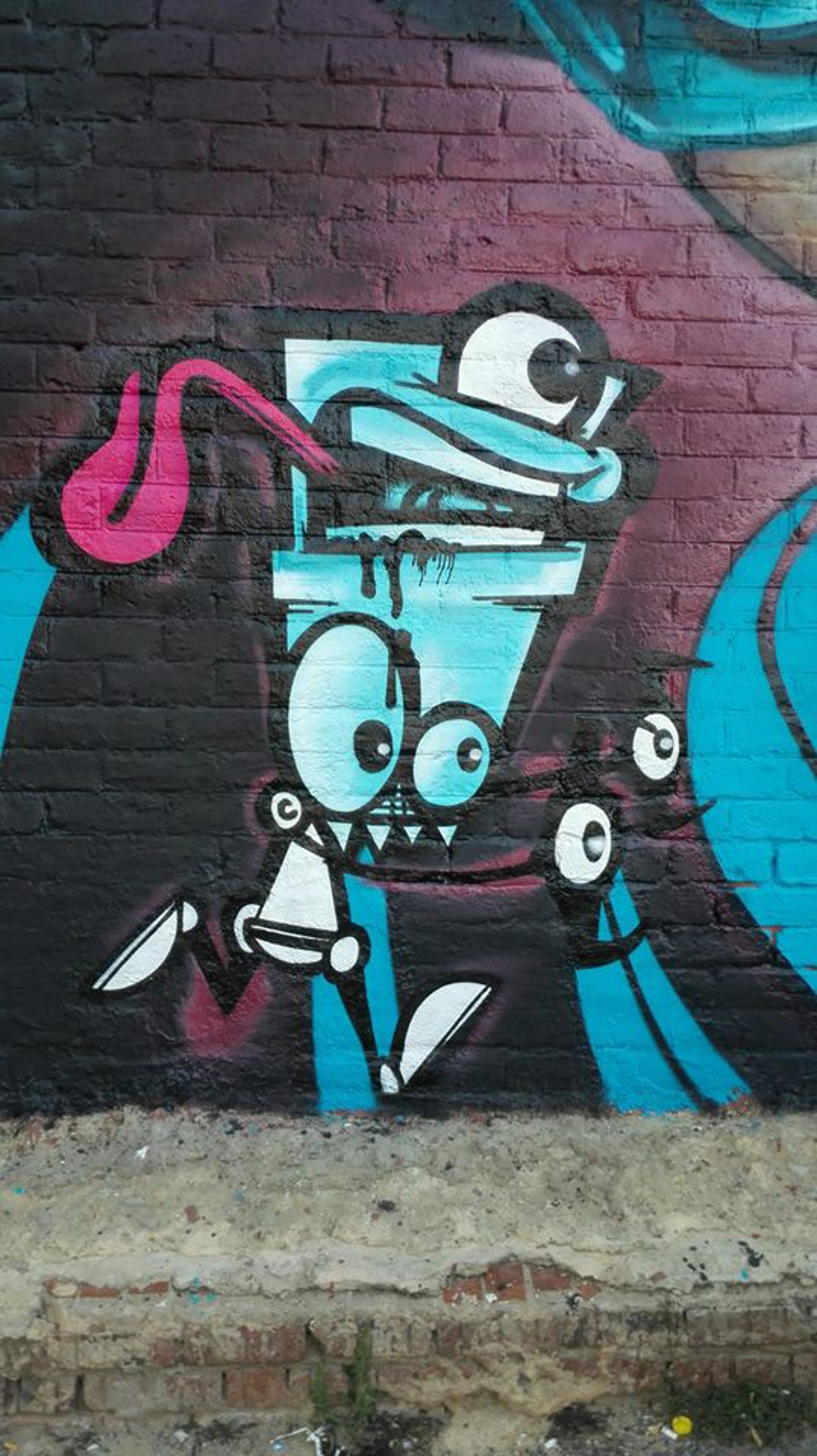 Rasty, Curio, Myza420&mdash;Westdene Graffiti Project