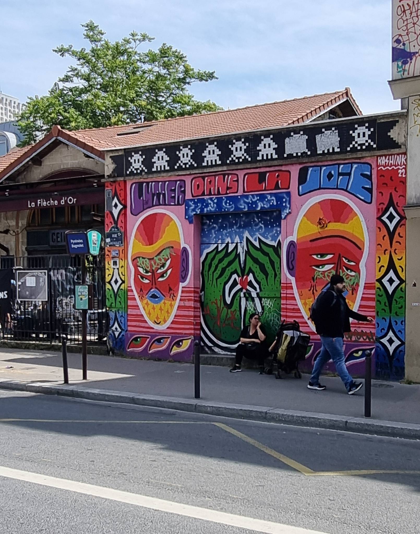 Kashink1, invader&mdash;Lutter dans la joie