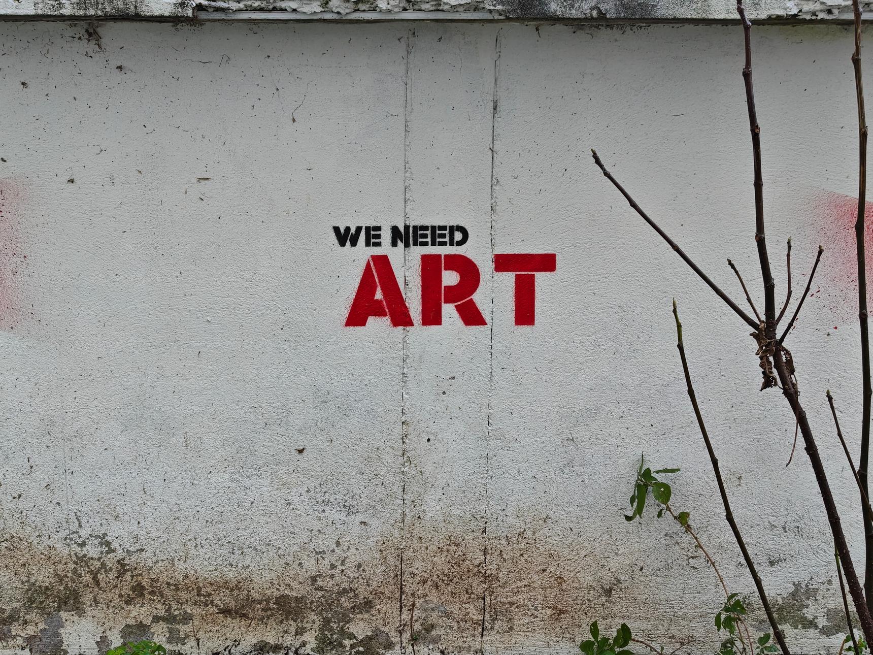 Spray Yarps—We Need Art