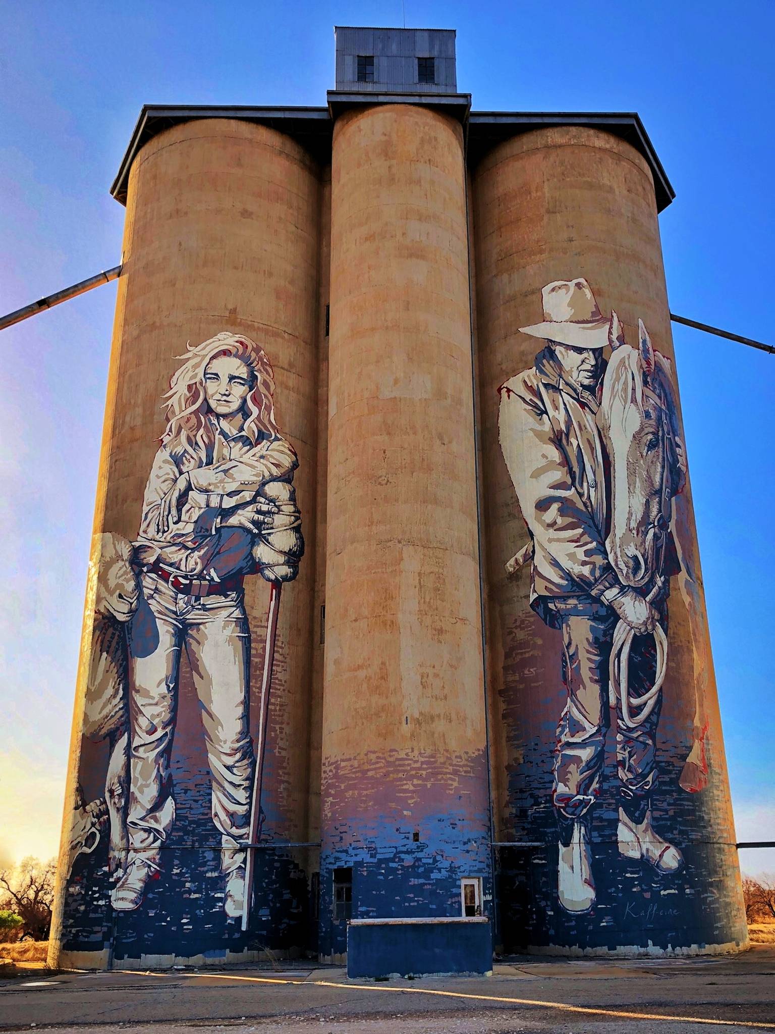 Kaffeine&mdash;Rosebery Silo Art