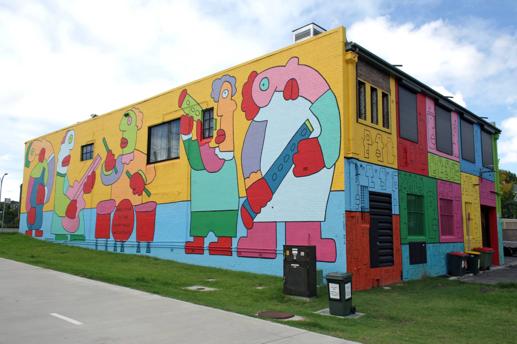 Thierry Noir&mdash;The Colourful House of Surry Hills