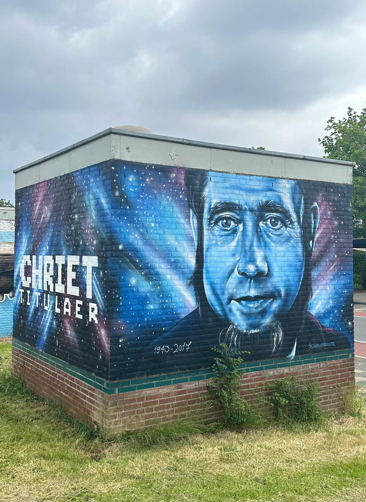 Jos Hoppenbrouwers—Chriet Titulaer graffiti memorial