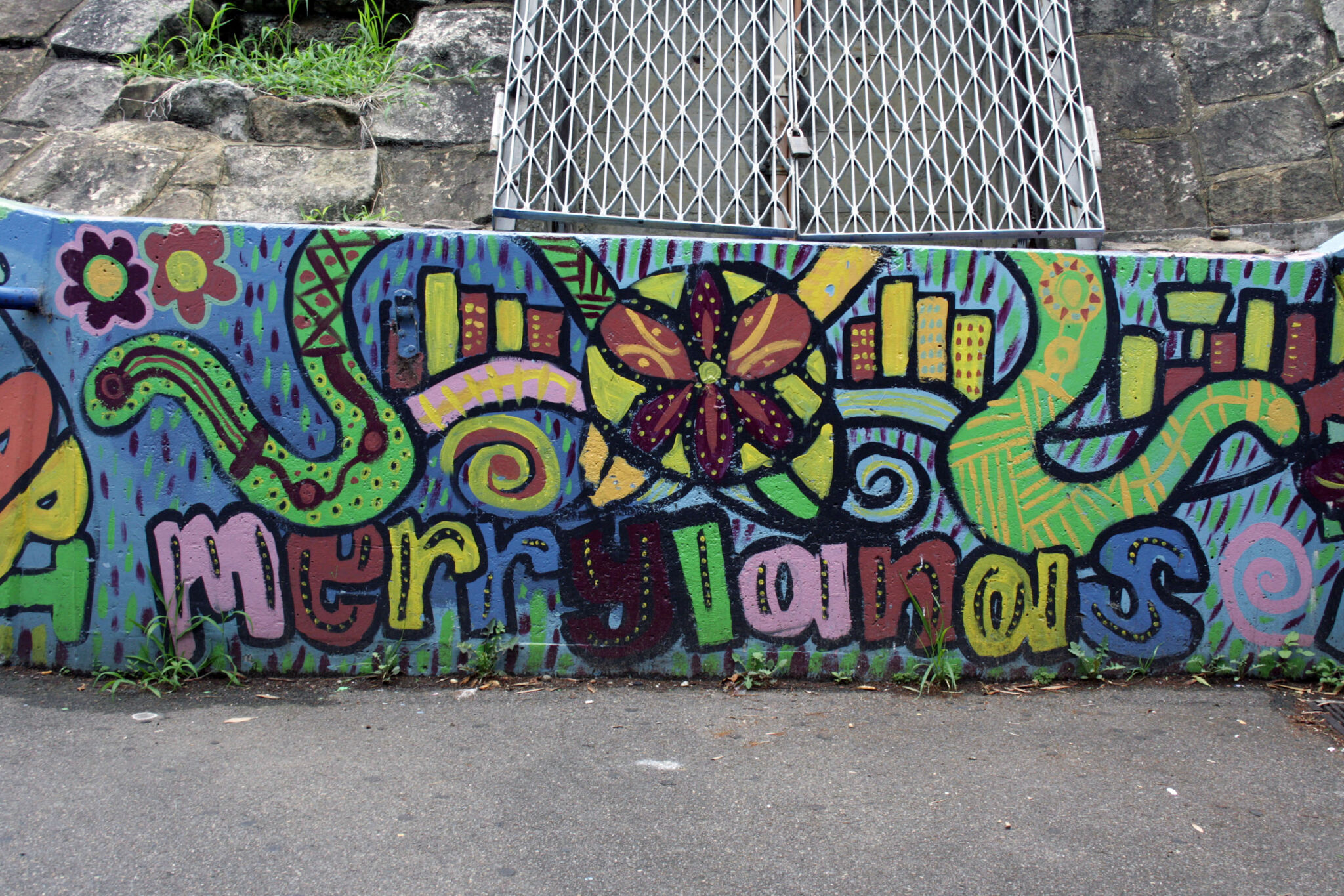 Catherine McCauley High School, Holroyd High School&mdash;Merrylands Station Underpass Mural