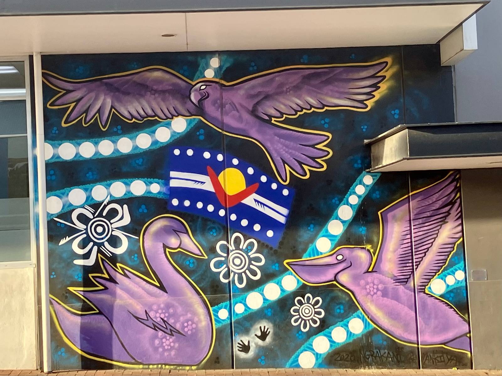 Shane Cook, Ngrakani Harley Hall—Ngarrindjeri Ngatji (Spirit Birds)
