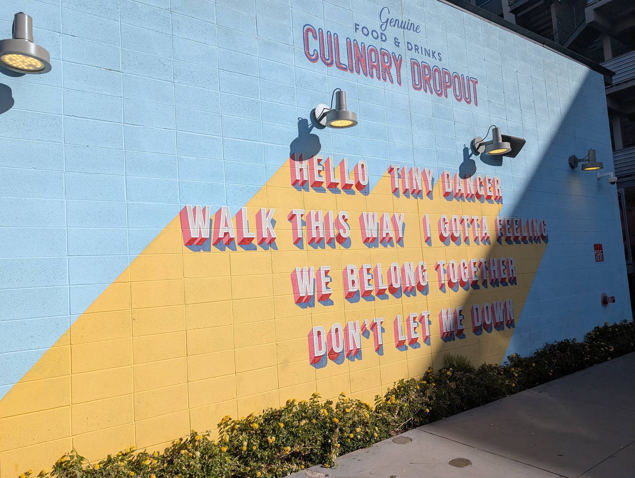 Andy Brown&mdash;Culinary Dropout Mural