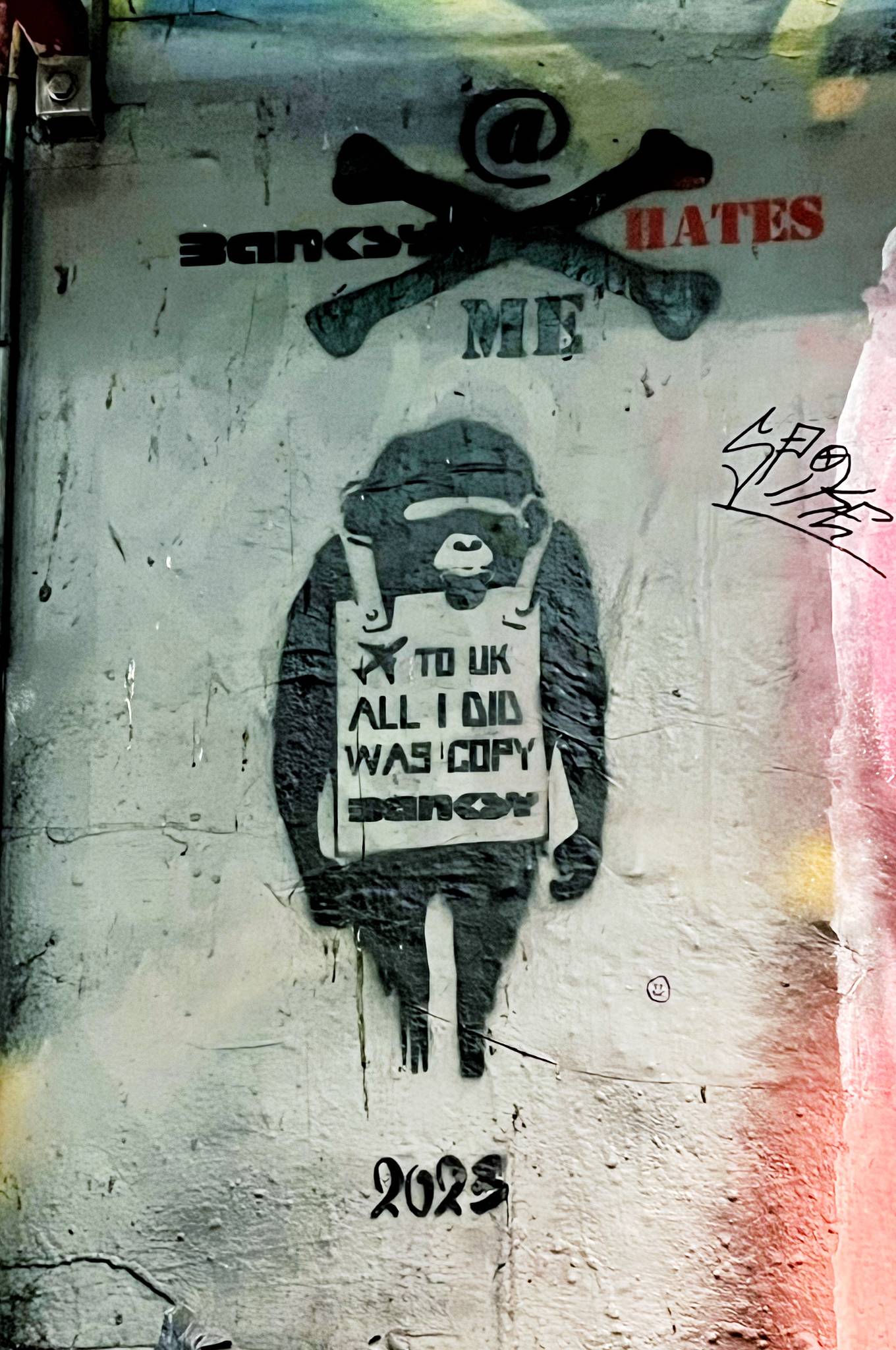 Banksy Hates Me&mdash;FLEW TO UK AND ALL I DID WAS COPY BANKSY