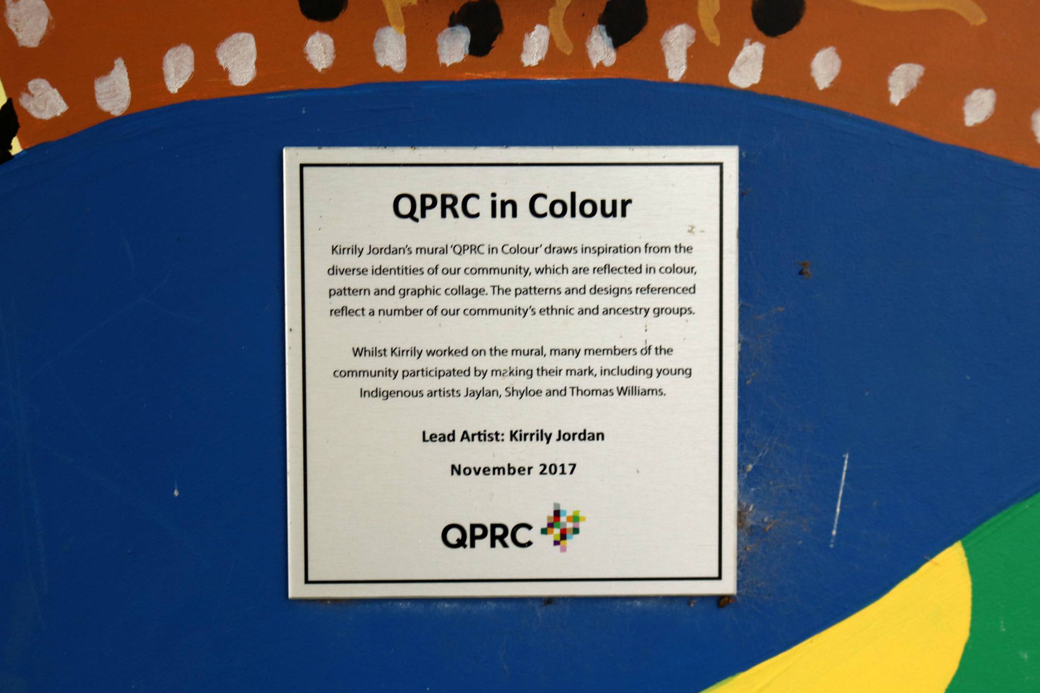 Kirrily Jordan&mdash;QPRC in Colour