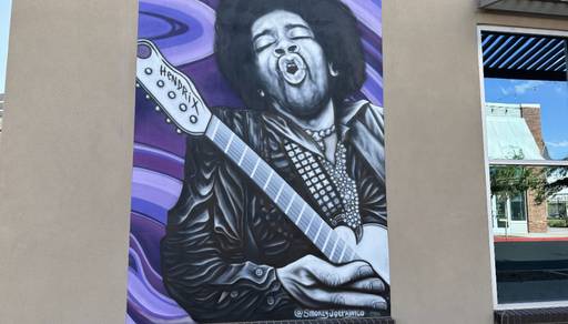 Jimi Hendrix Mural