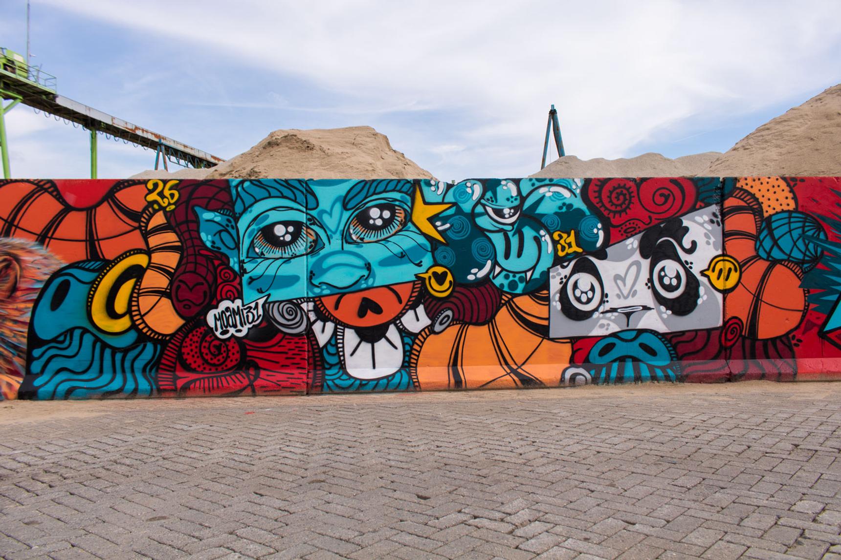 Simian Switch, Sowet, Don Slizerone, Zark, Krimsone, A Squid Called Sebastian, YPSILON, nascaone, nasca, Le Funky, Wesr, Fumomiles, Yeko, Sander Dolstra, DuelOne, 10us, Ard Doko, mediah, Bugster One, Anouk Brand, Giancarlo Ayasta Bernabe, Christian Sassa, Mr.X, Sicovecas—Aan Hoger Wal Festival 2026