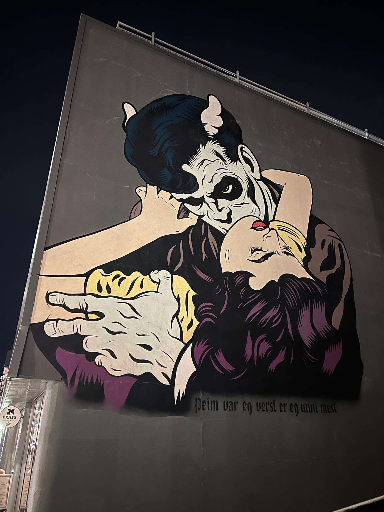 Wait for me by D*Face - Street Art Cities