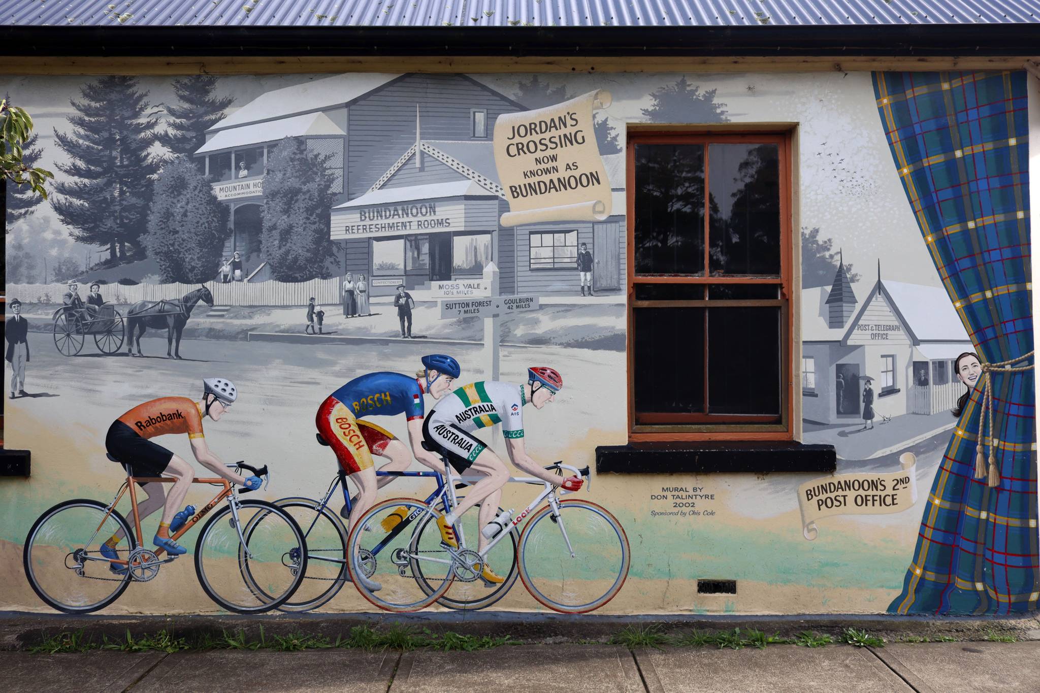 Don Talintyre&mdash;Bundanoon Mural