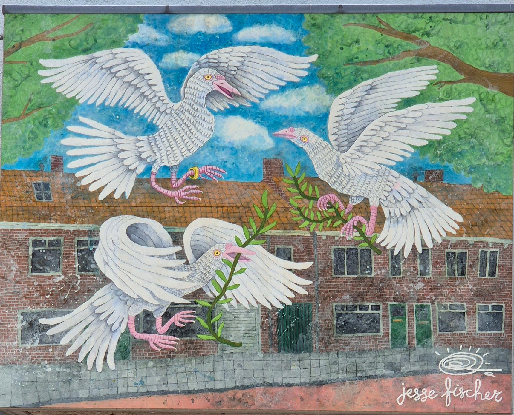 Jesse Fischer—Drie engelen / Three angels