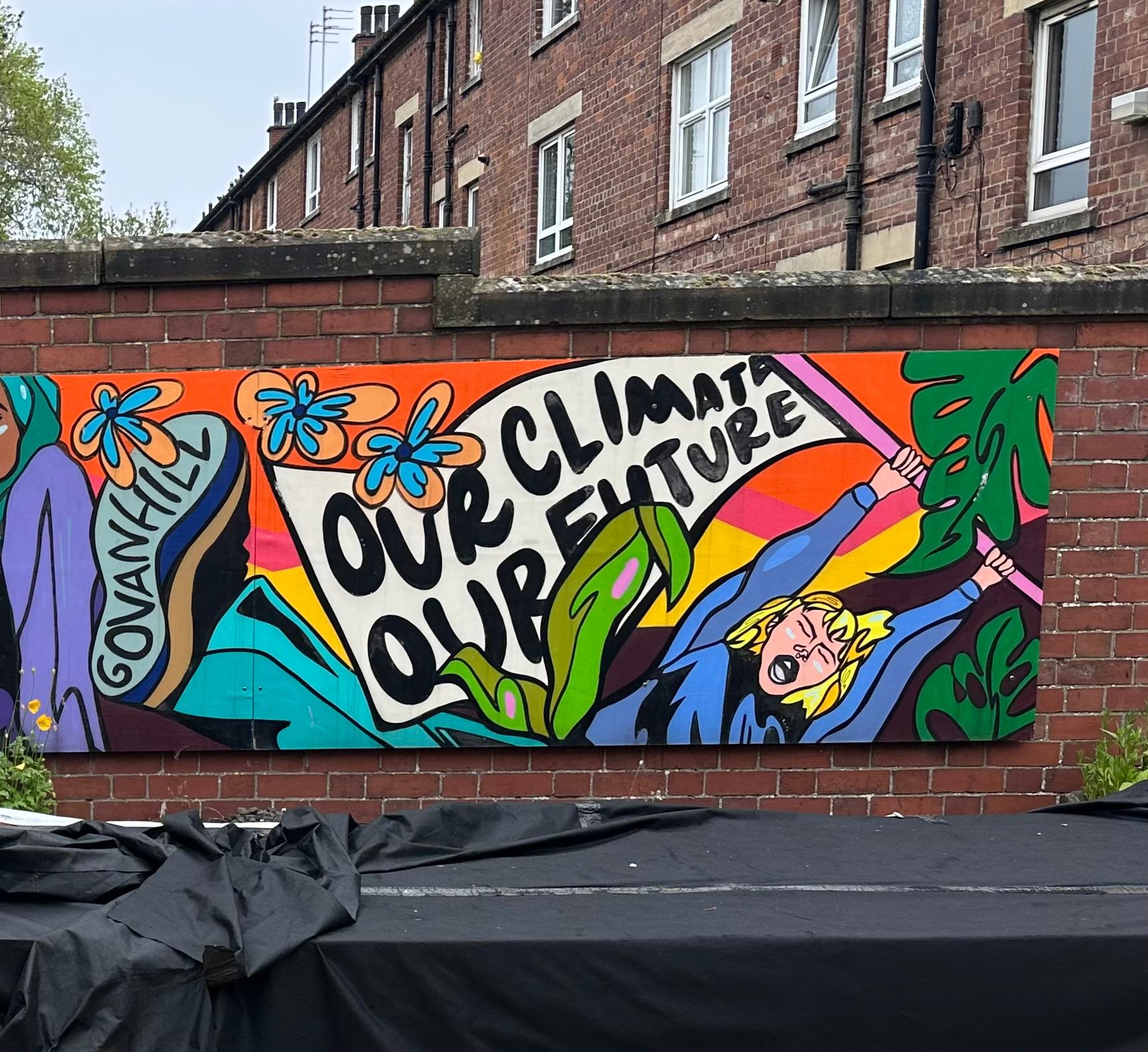 Molly Hankinson—Govanhill Youth Climate Mural