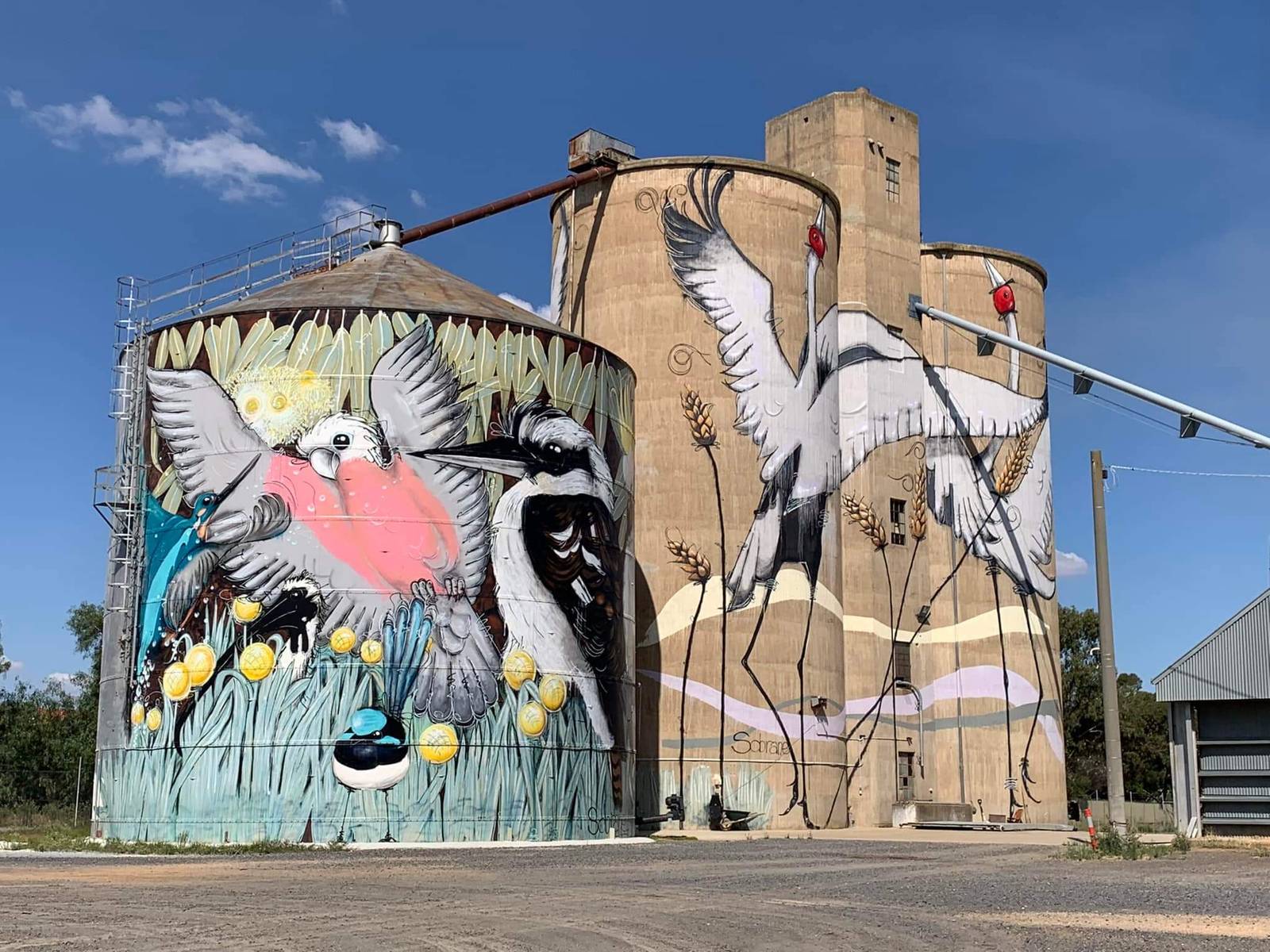 Sobrane—Tungamah Silo Art No.3