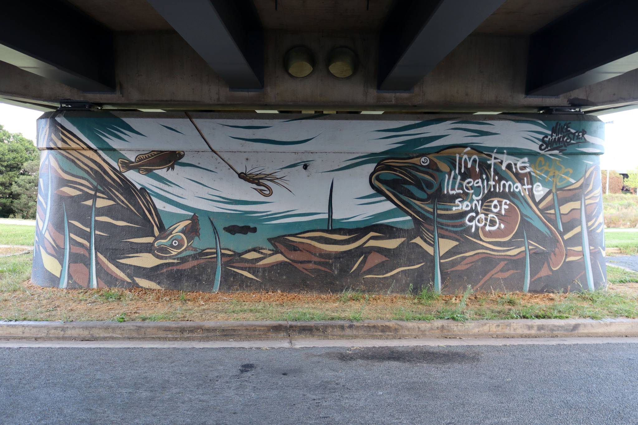 Mike Shankster&mdash;Queens Bridge Mural