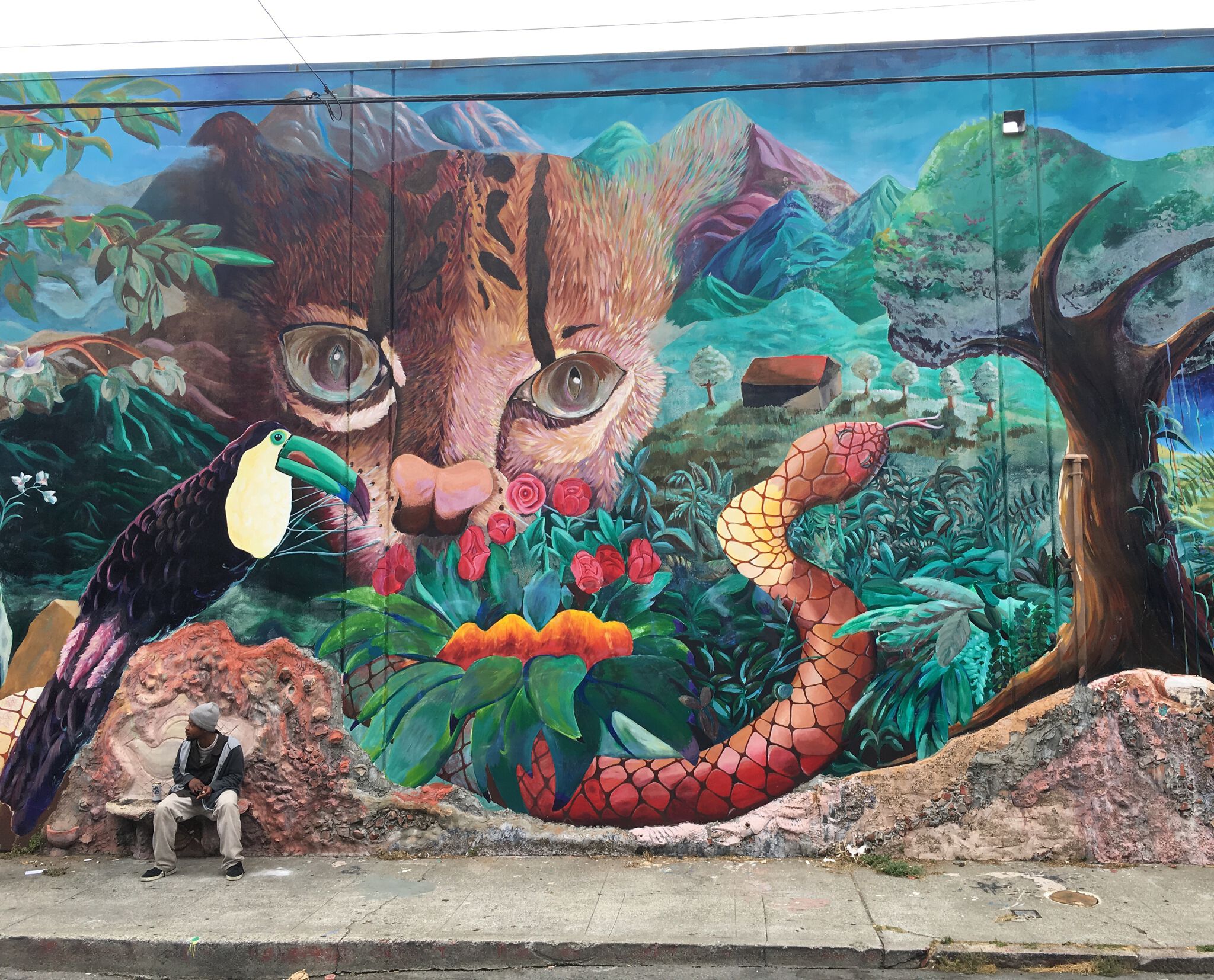 Precita Eye Muralist&mdash;Frisco's Wild Side