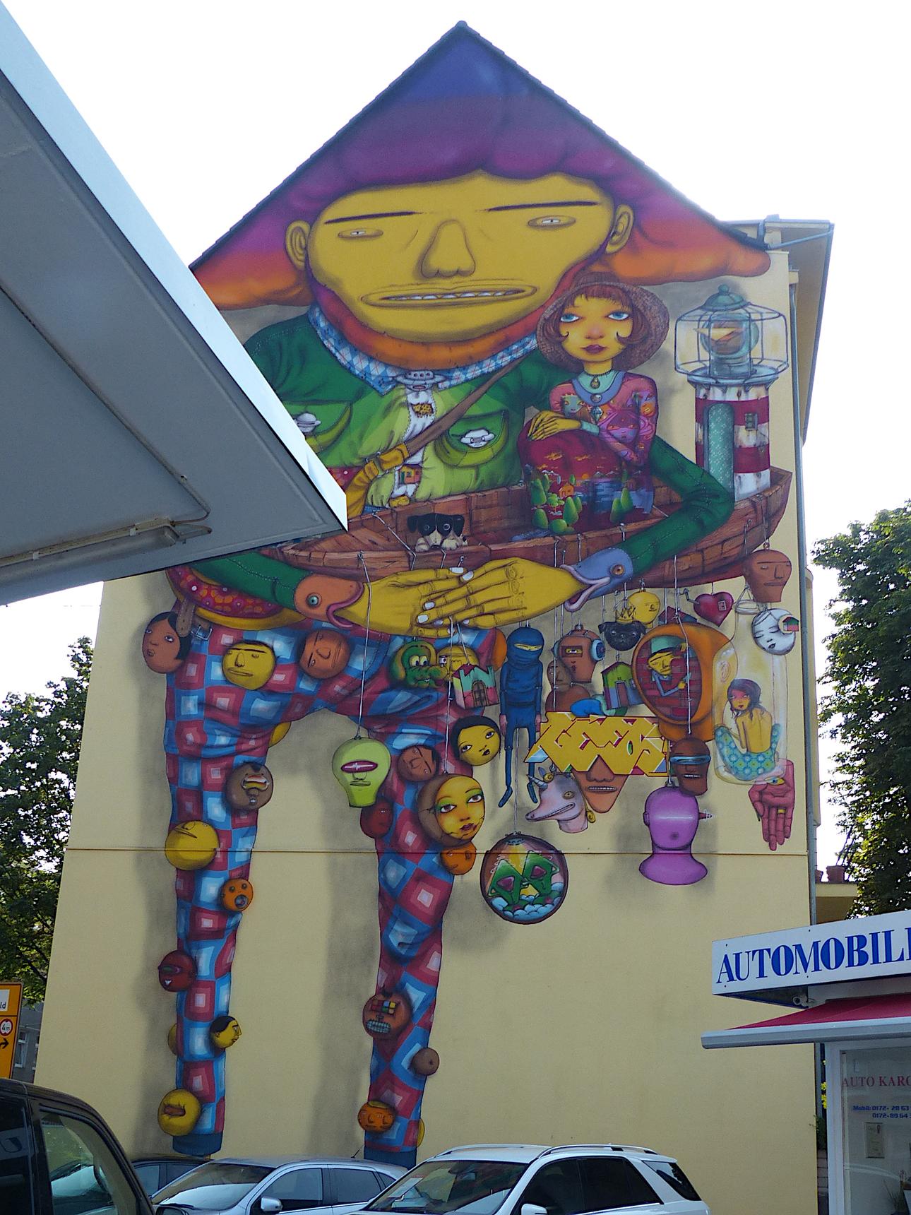 Gustavo and Otávio Pandolfo aka OS GEMEOS—The Giants