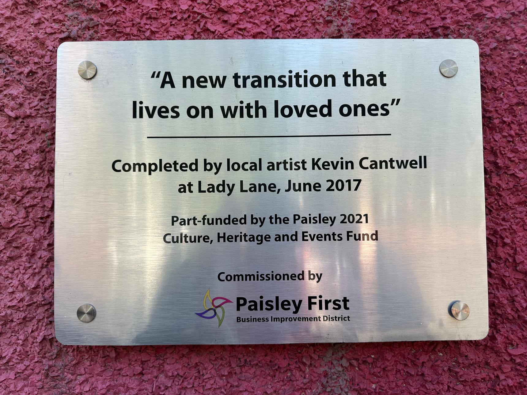 Kevin Cantwell—A new transition that lives on with loved ones