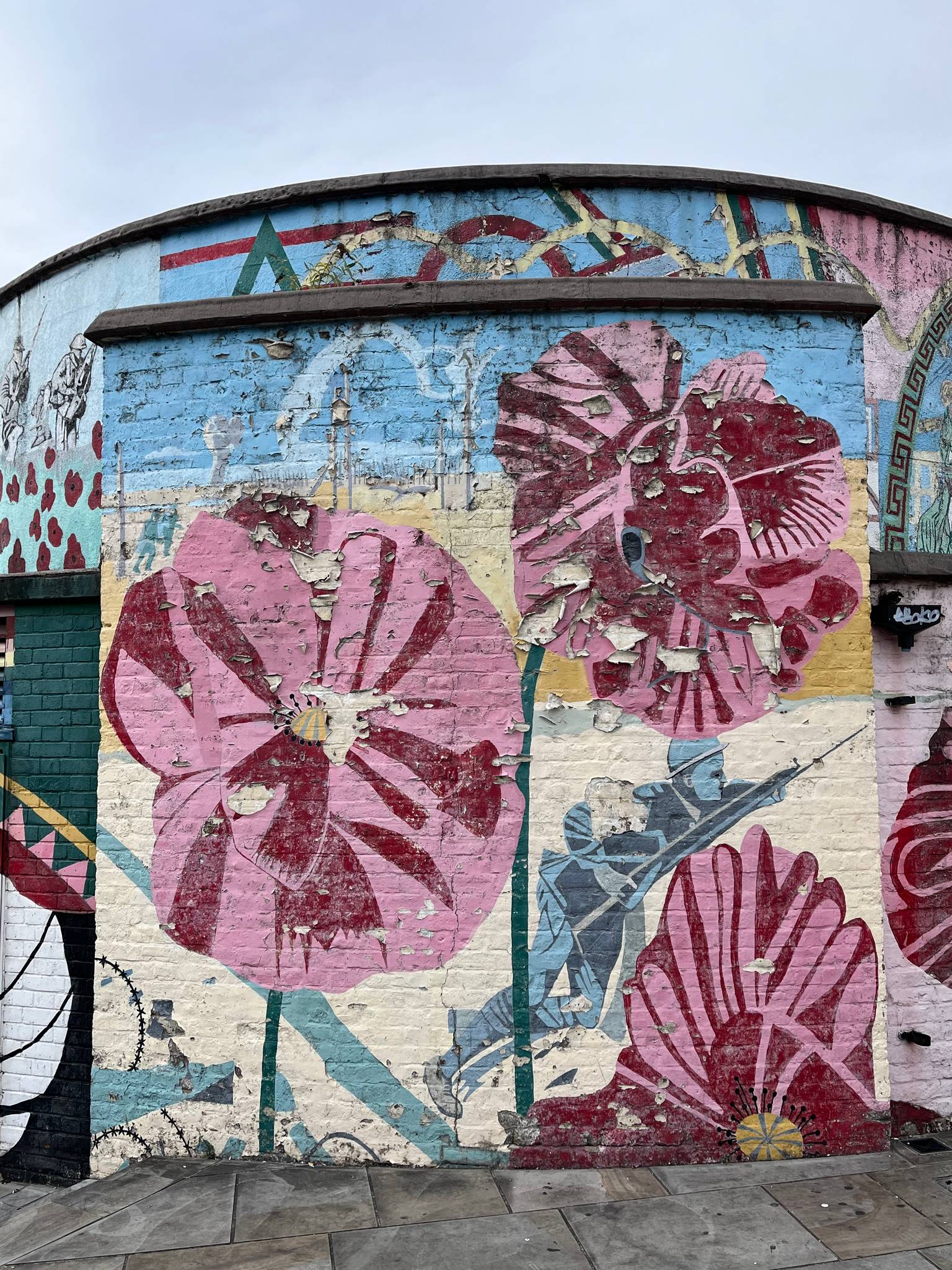 Brian Barnes&mdash;Stockwell War Memorial Mural