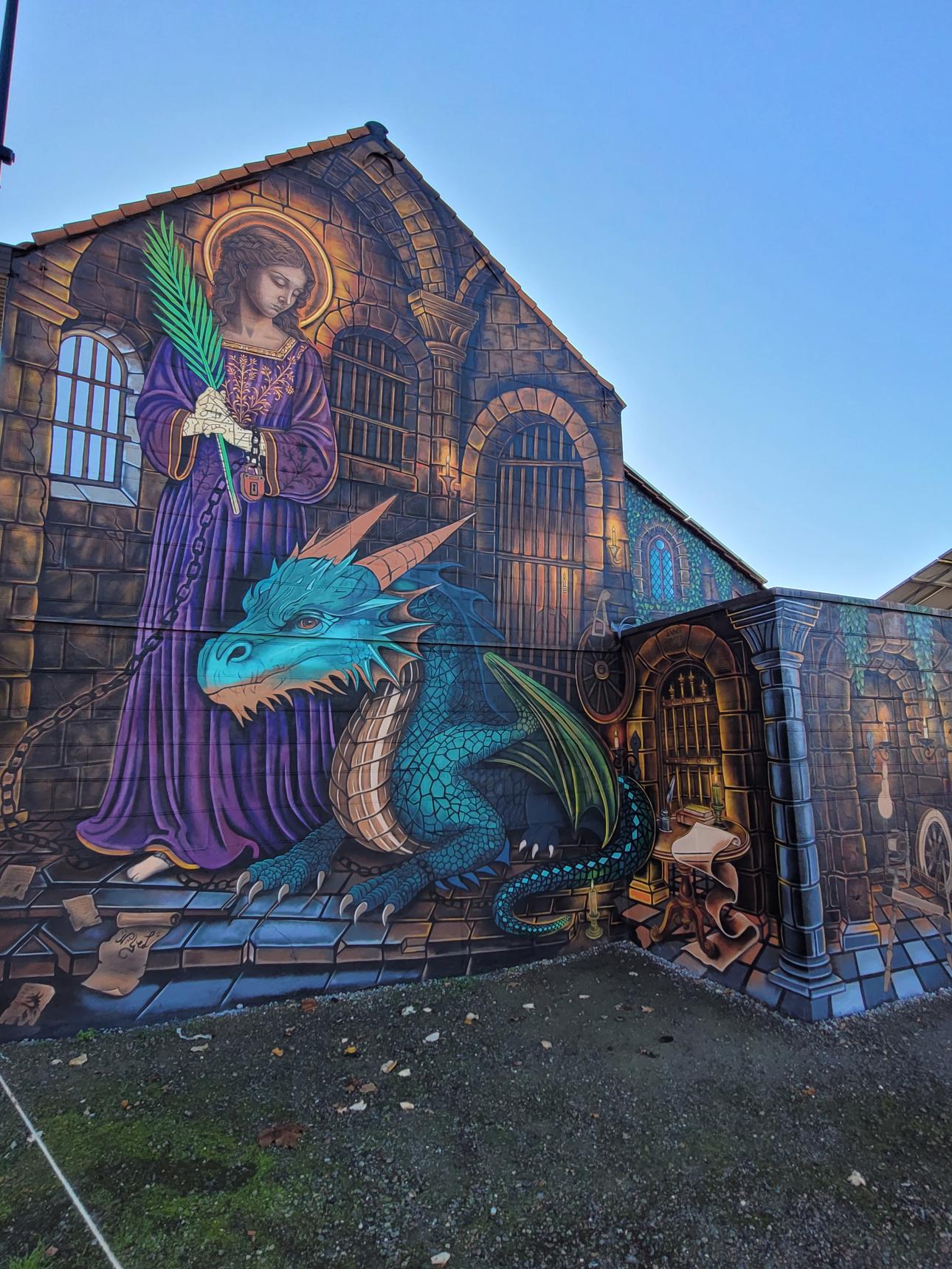 Nigel Leirens—Margaretha and the dragon