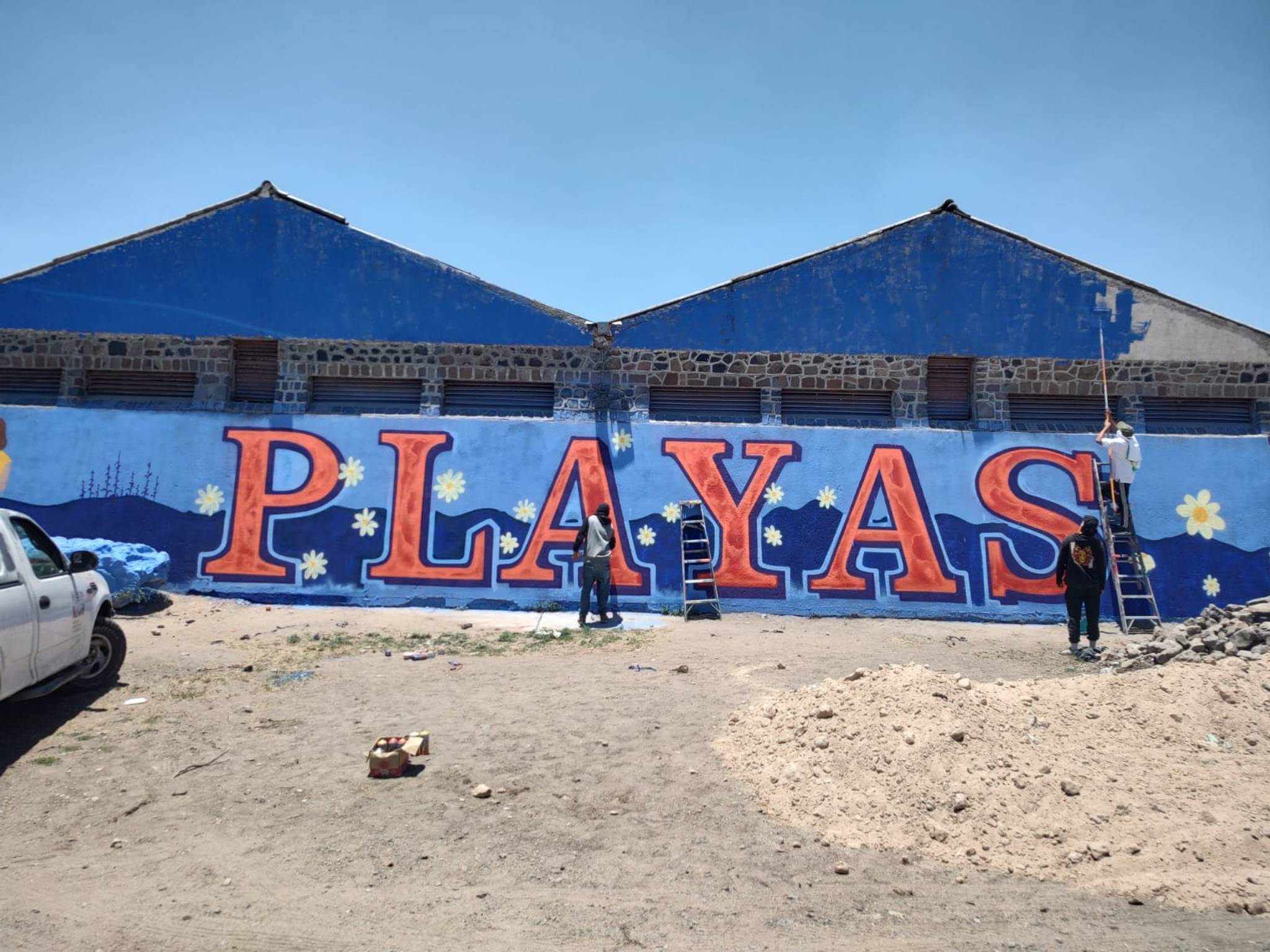 beter , riper, charly, gabe&mdash;Mural Playas