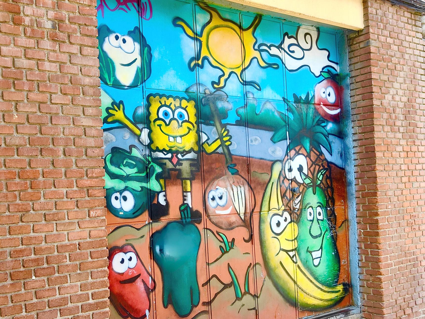 Unknown - Madrid—SPONGEBOB GOES VEGAN