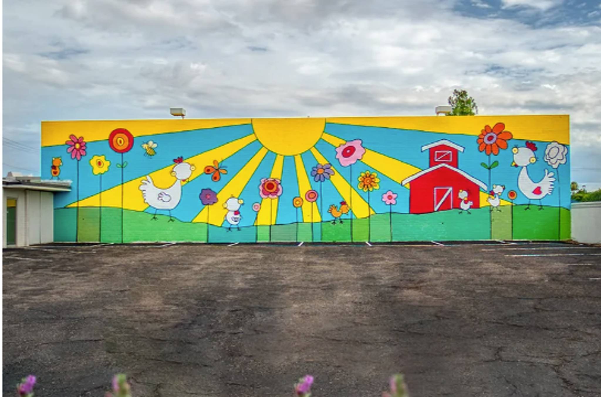 Tiffiny Lilley&mdash;Inspire Farms Mural