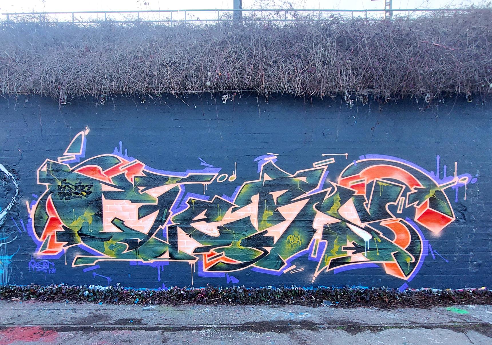 —Legal wall Marais Wiels
