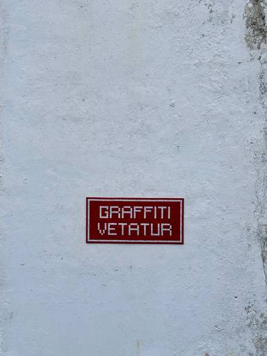 Graffiti Vetatur