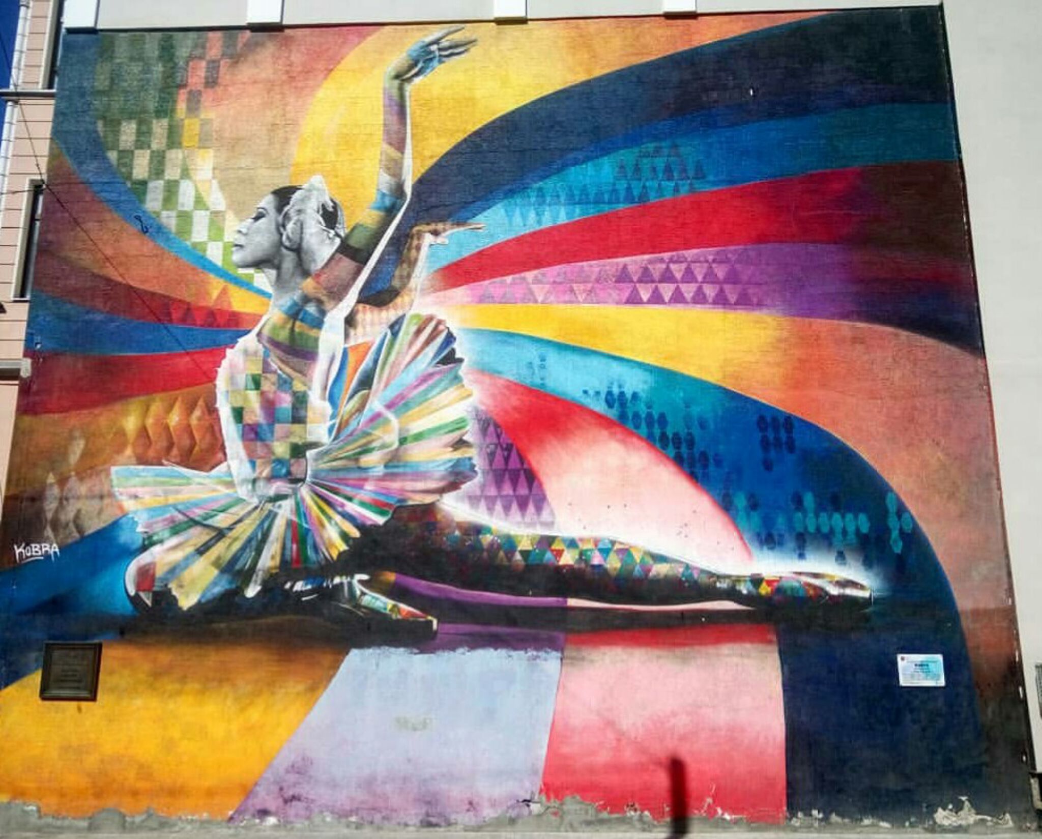 Eduardo Kobra&mdash;Mia Plisetskaya