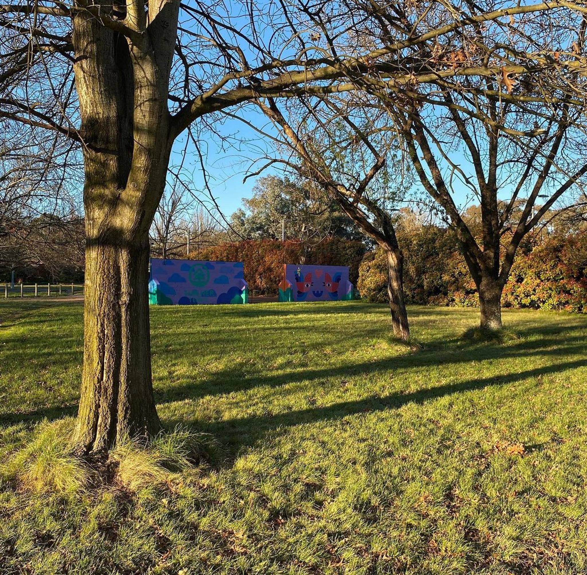 Happy Decay&mdash;Turner Tennis Club Walls