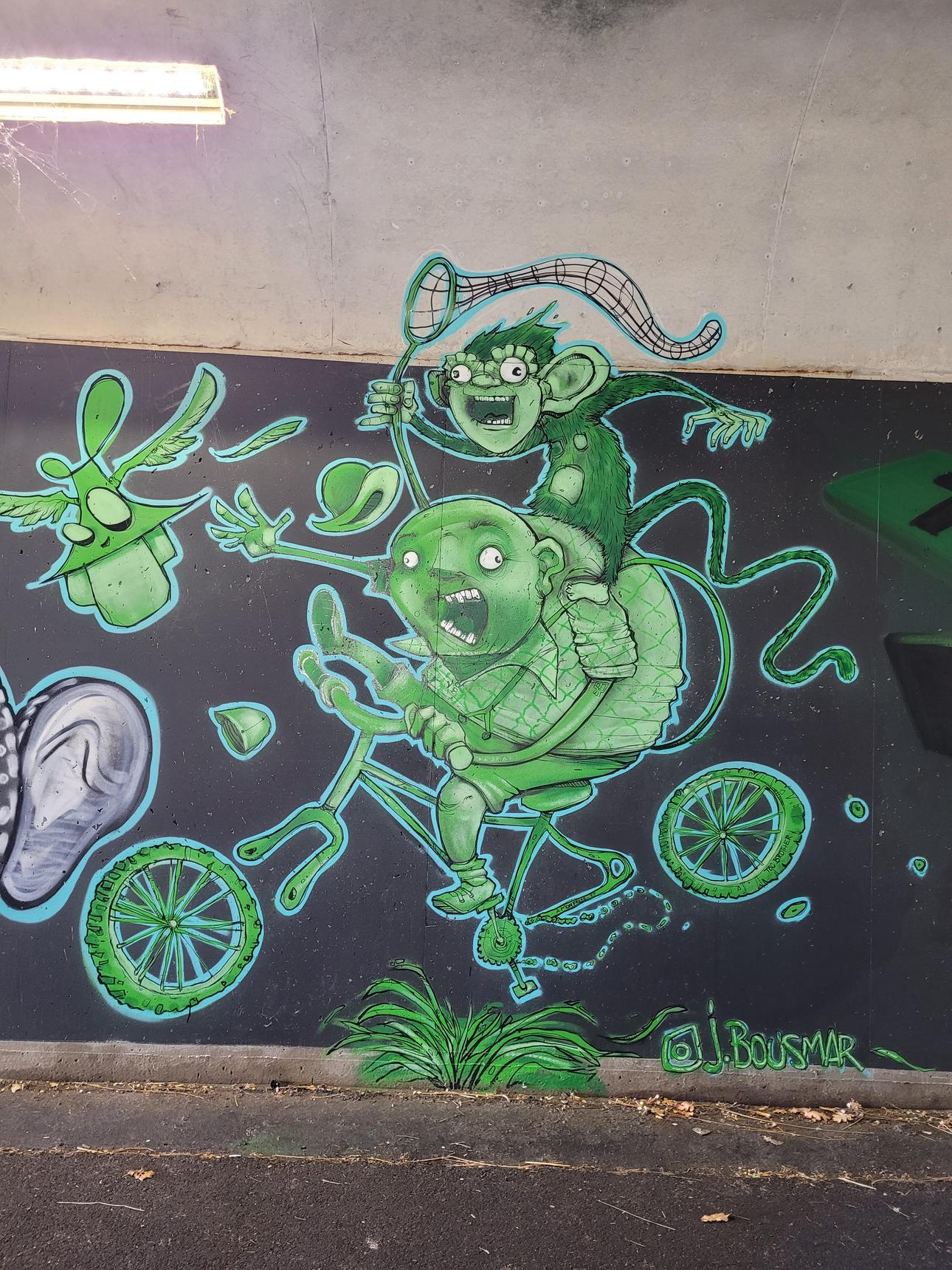 J. BOUSMAR—Cycling tunnel