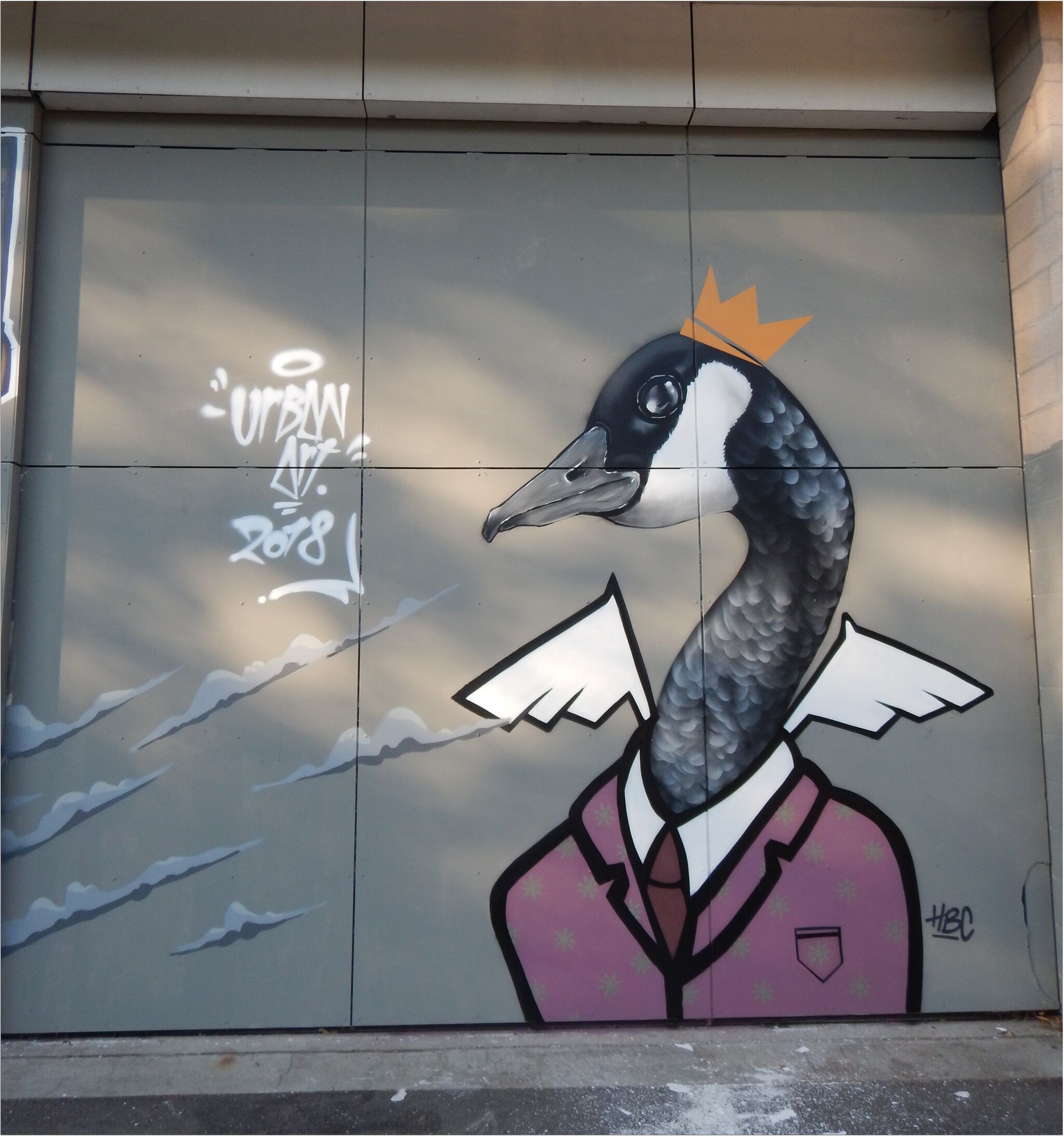 Noname, Urbanart, spray can arts&mdash;Espace Sport de Fléron