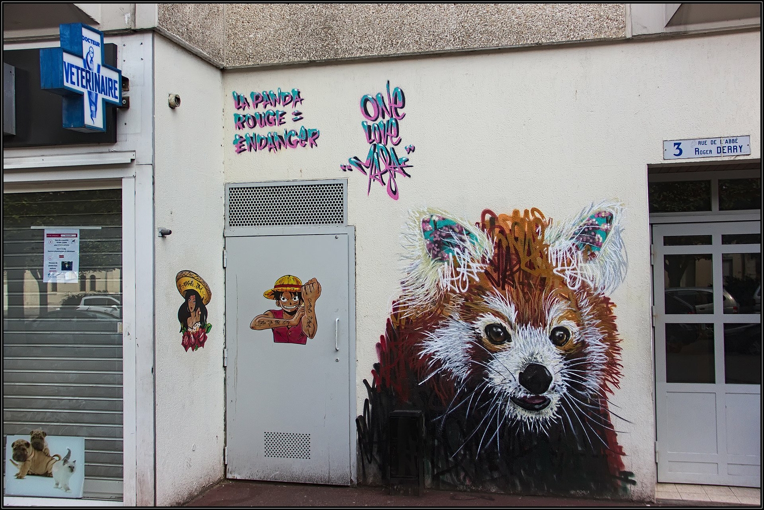 Artwork By Bebar Amour Brok Jdl Stew Tacos Masai Street Art Cities