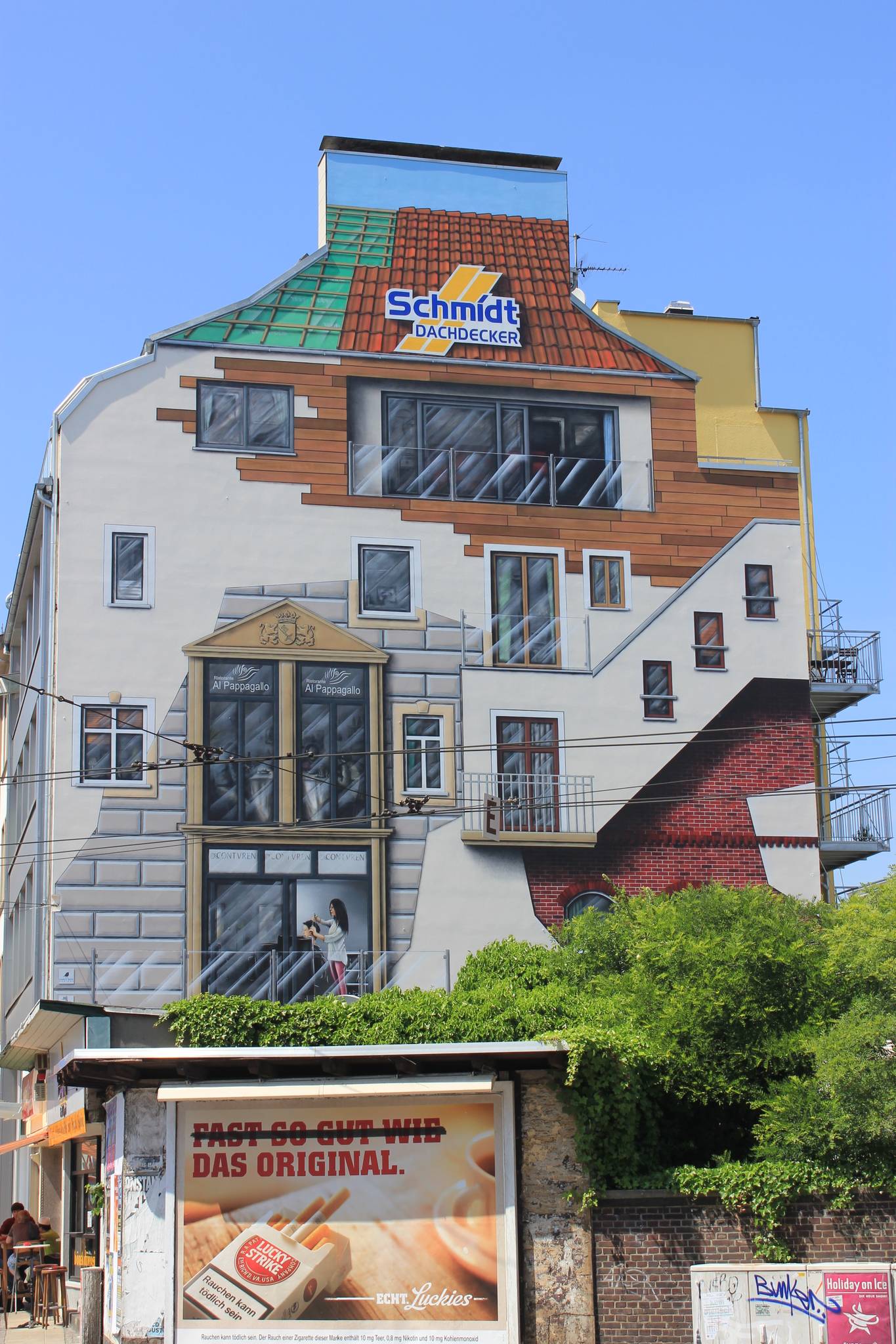 C-Airbrush&mdash;Diffrent House, Hundertwasser