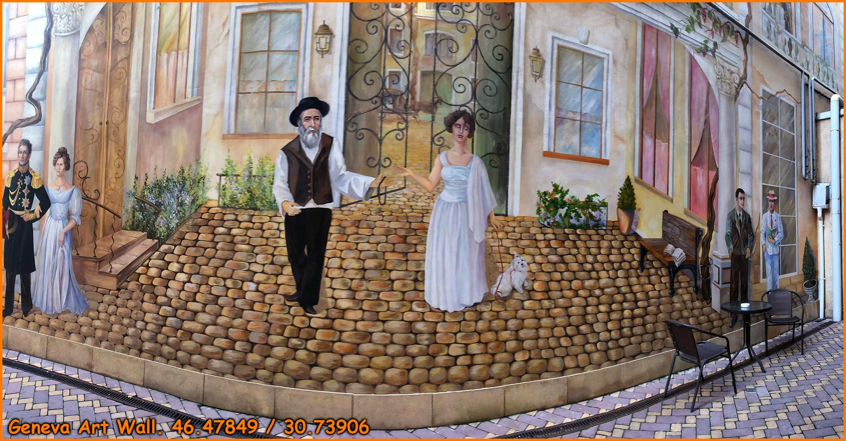 Студия "Peach"—"Wall of Odessa's Notable Figures"