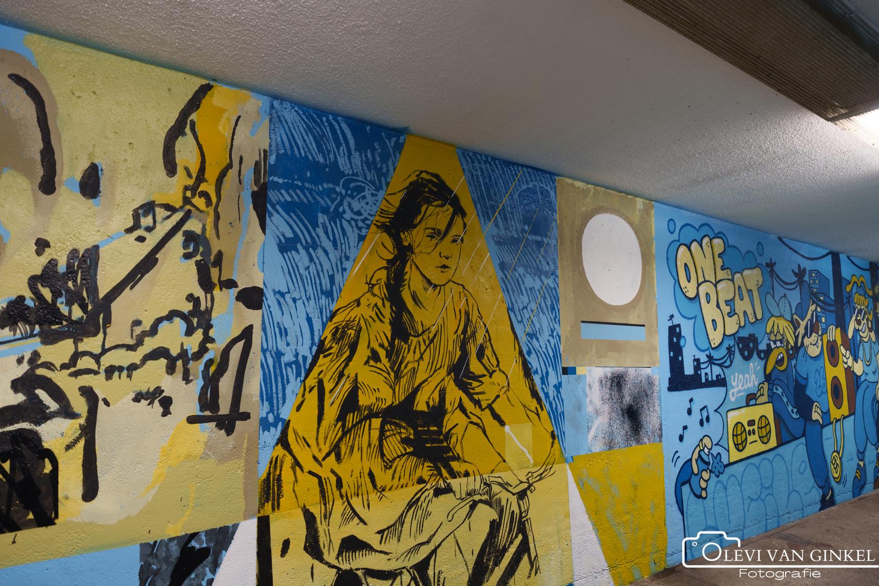 Zmaja, Marloes De Kiewit, Laxmi Manuela, Simian Switch, VAAF, Toscanabanana, Sokaris, Anouk Brand, Lucile Van Laecken, Rutger Termohlen, Sowet, Zark, Studio mutoni, Sasko, Kseniia Nel—Bospoorttunnel 'Wij eisen de nacht op'