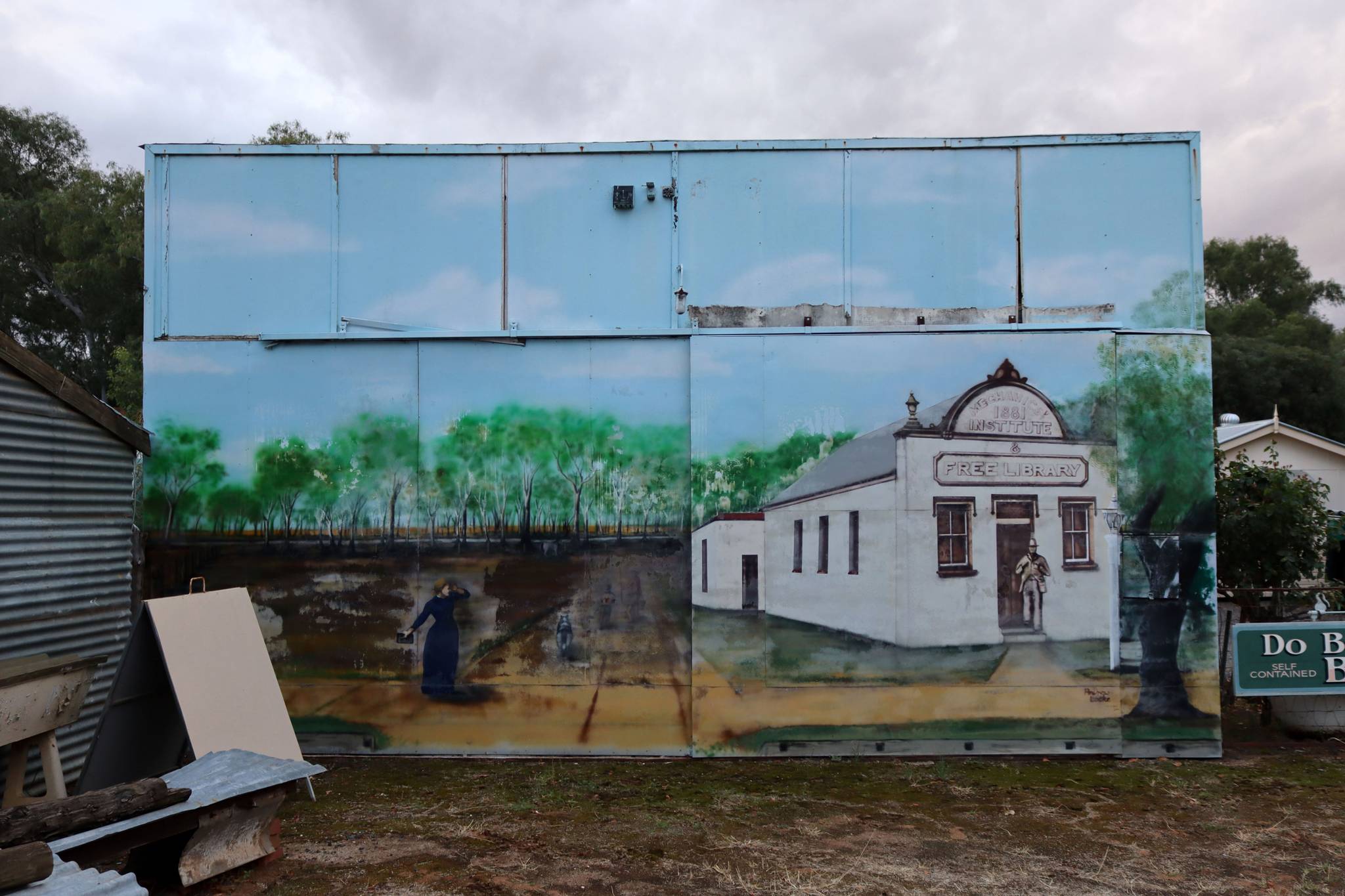 Andrew Locke&mdash;Jerilderie Free Library & Mechanic's Institute