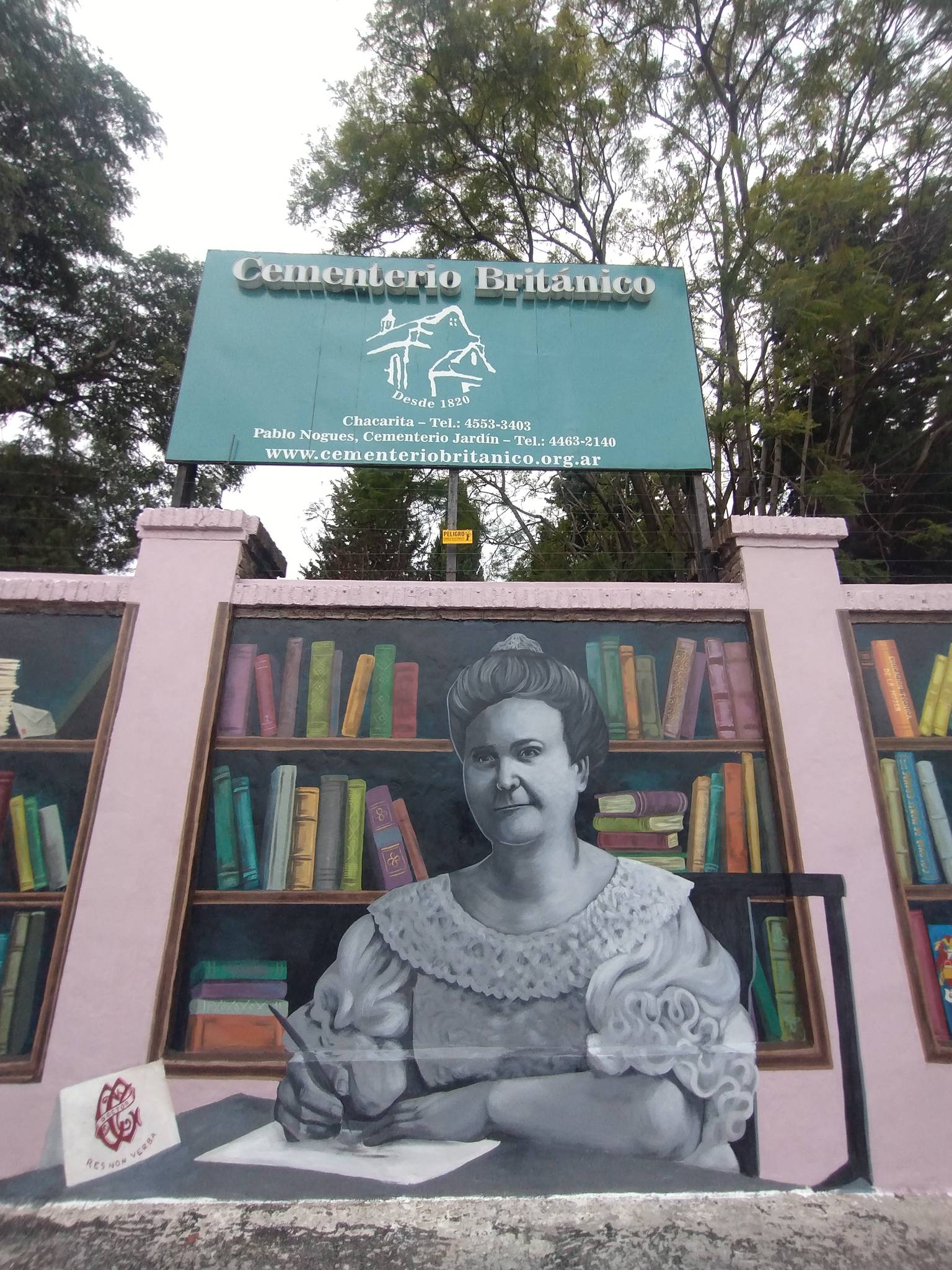 Mabel Vicentef, thisisfriz&mdash;Mural de Cecilia guierson 