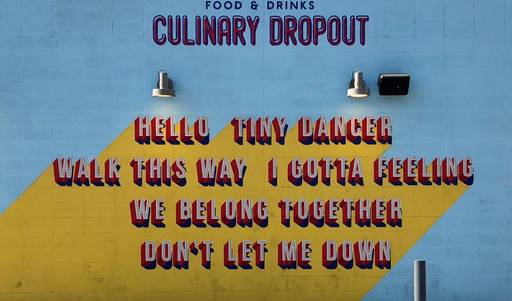 Culinary Dropout Mural