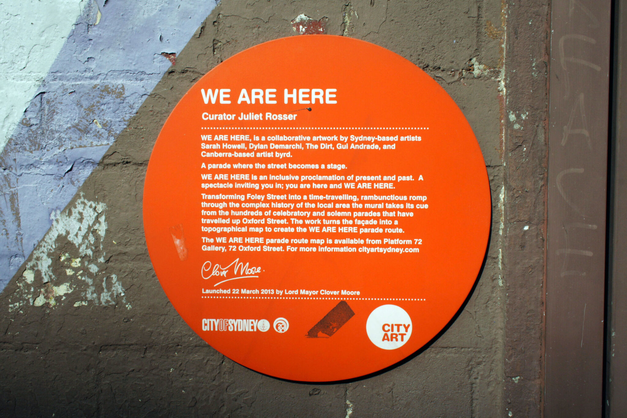 Sarah Howell, Dylan Demarchi, The Dirt, Gui Andrade, byrd&mdash;WE ARE HERE