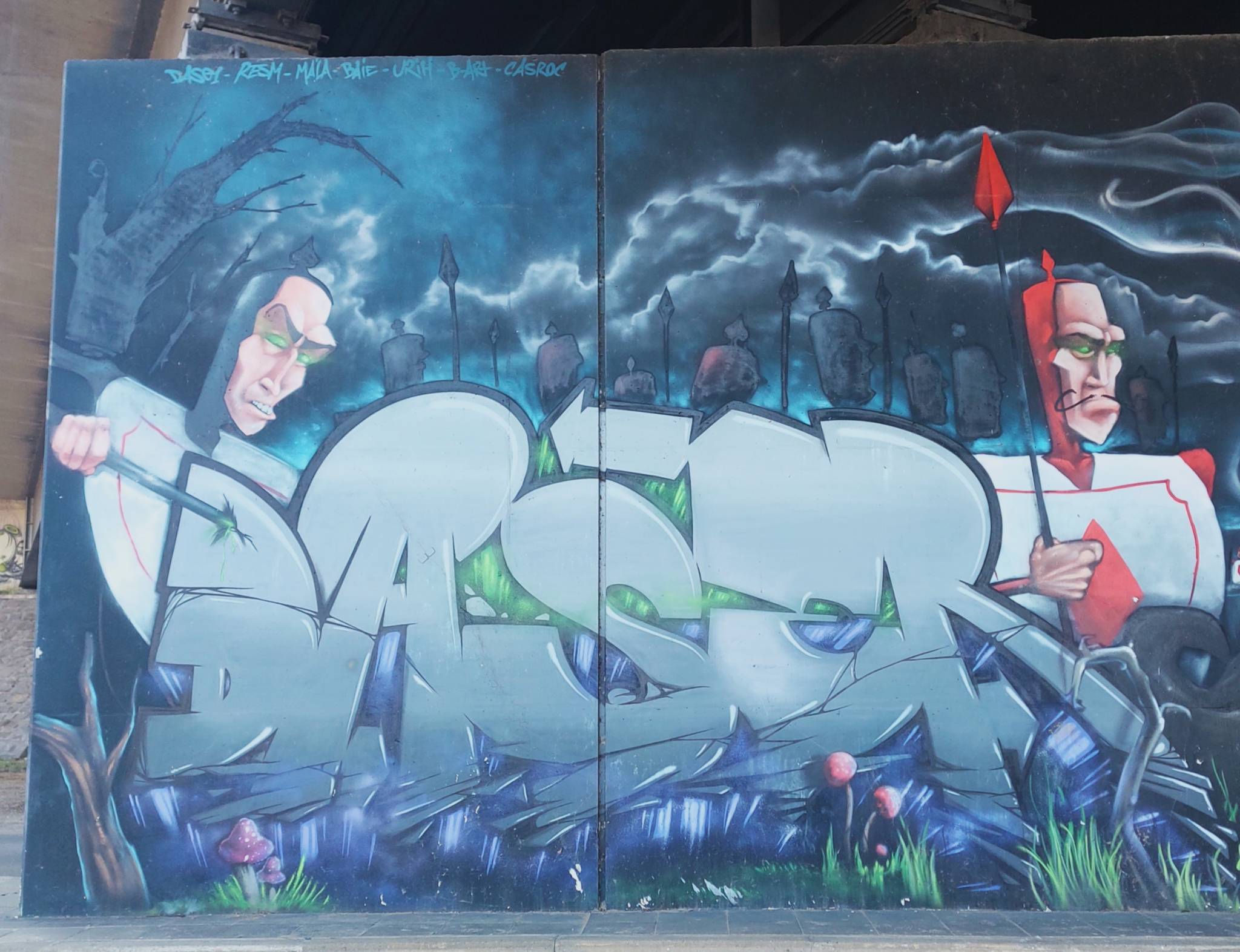 Petados Crew, Dase, Bartkore, Casroc&mdash;Writers In Wonderland