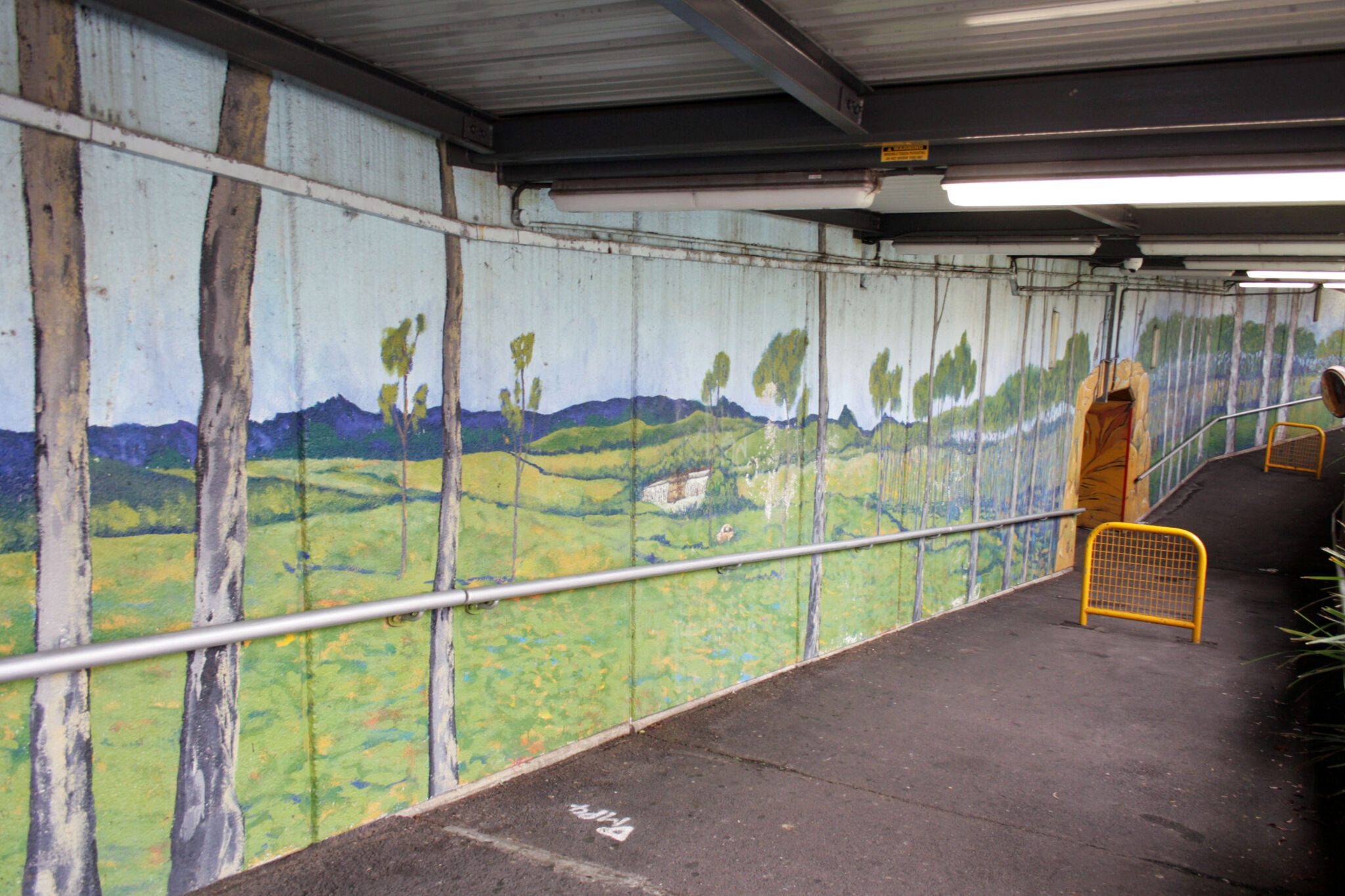 Rodney Monk&mdash;Guildford Underpass Mural