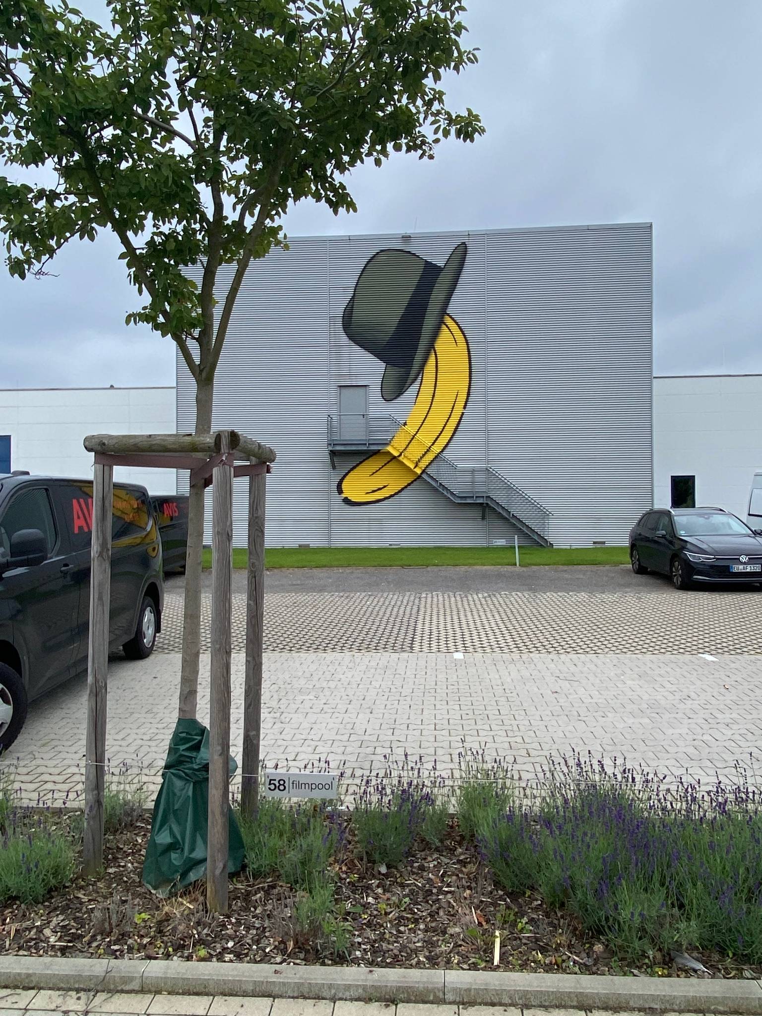 Bananensprayer&mdash;Banane mit Hut