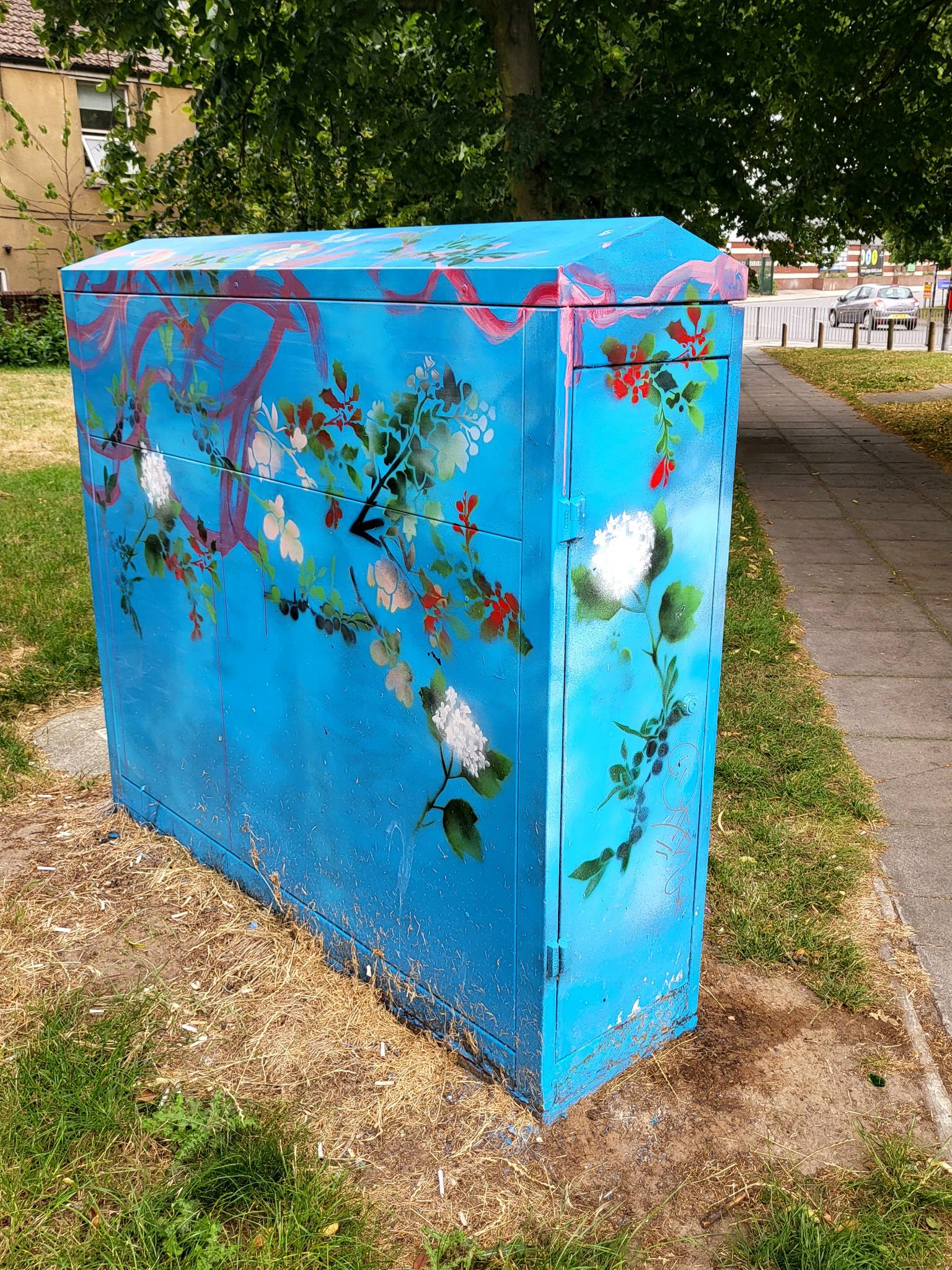 Winnie May&mdash;Exchange box mural